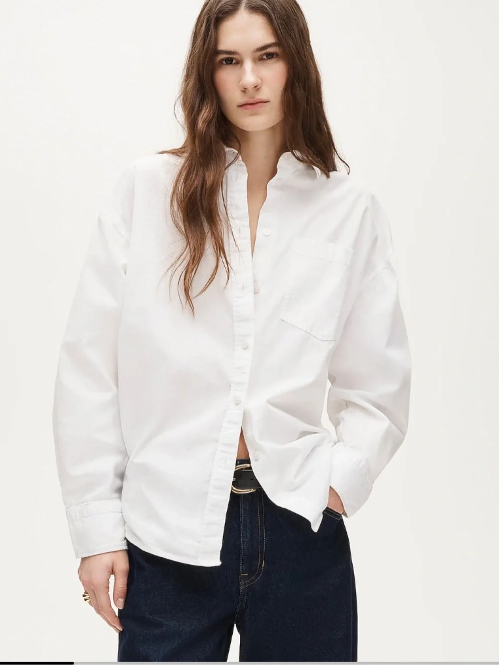 NWT!! J Crew Étienne oversized shirt in lightweight oxford - Picture 1 of 3